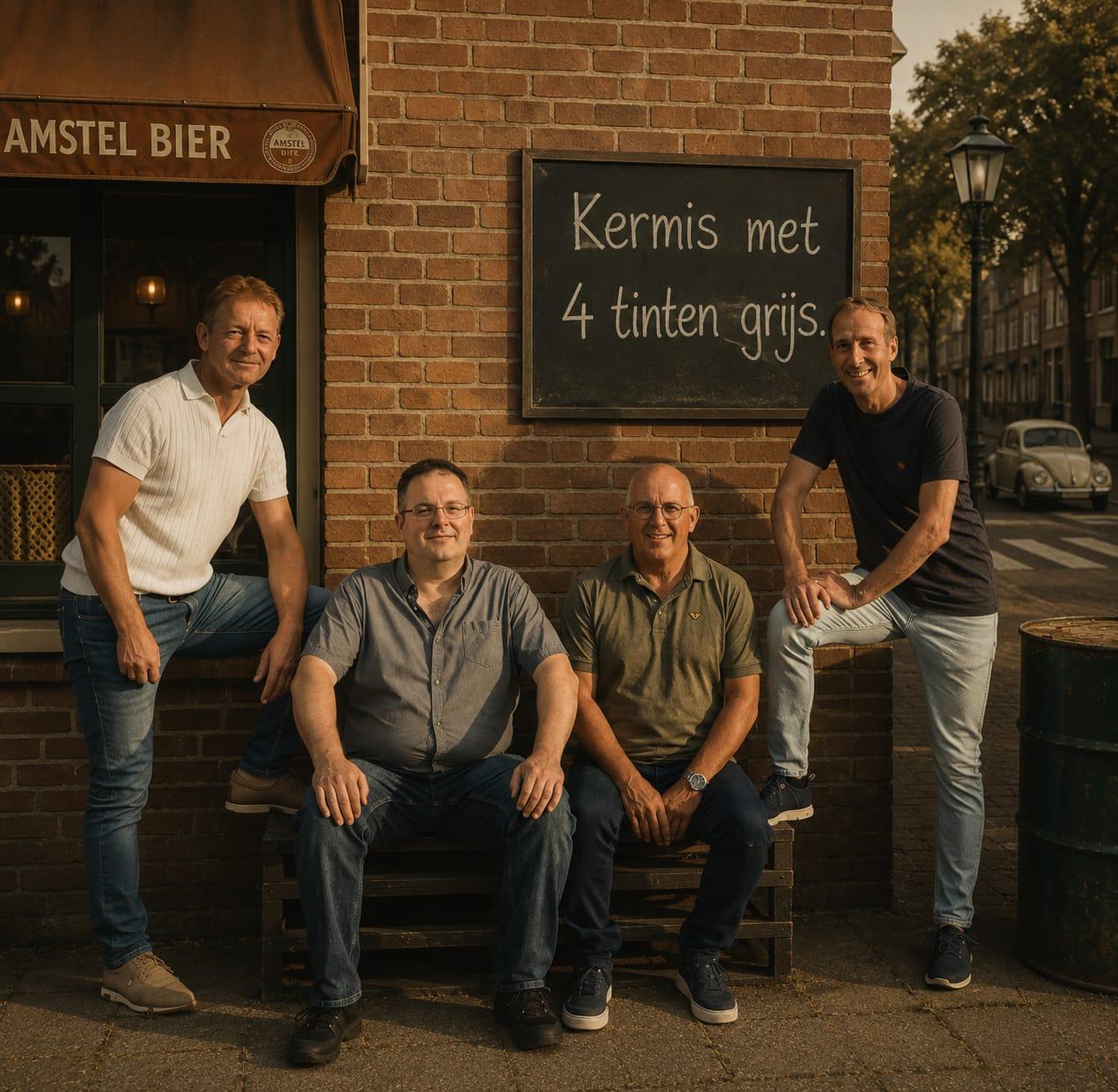 {Kermis} 4 Tinten Grijs